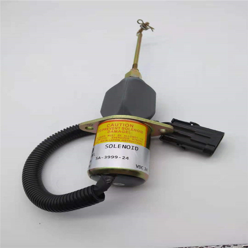Magnetventil des Endsa-3999-24 passend für Dieselmotor-Schwarz-Stecker Cumminss Woodword