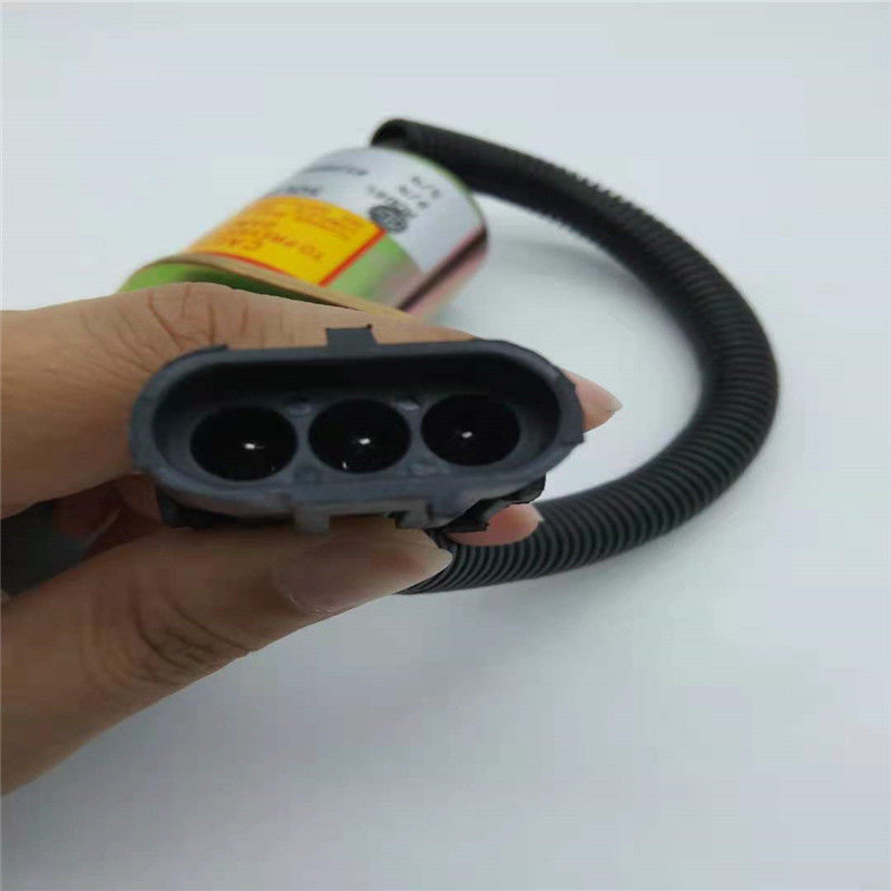 612600180175 Endmagnetventil-Sitz für Rad-Lader-Maschinenteil-Schwarz-Stecker DOOSAN DX50