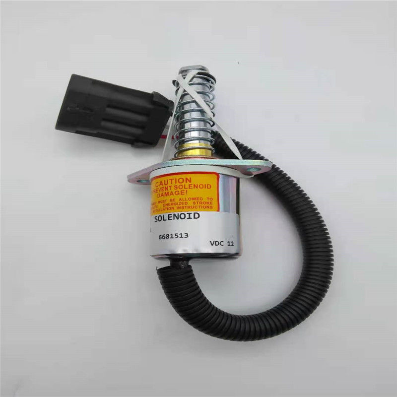 Stoppen Sie Sitz des Magnetventil-6681513 für Dieselmotor 12V Bobcat Kubota Equipped With Springs