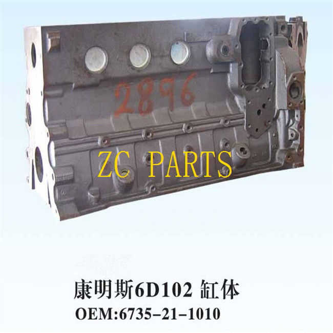 Dieselsitz des PC200-7 zylinderblock-6735-21-1010 für Maschine 6BT 6D102